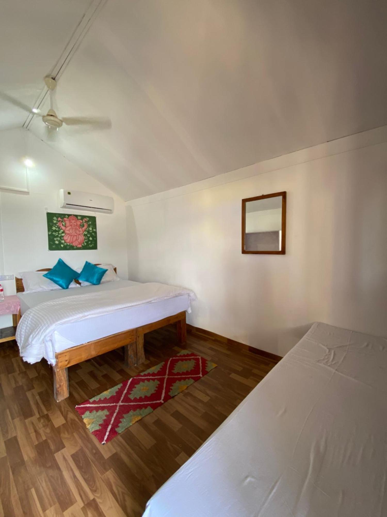 Omkar Beach Bungalow Agonda Eksteriør bilde